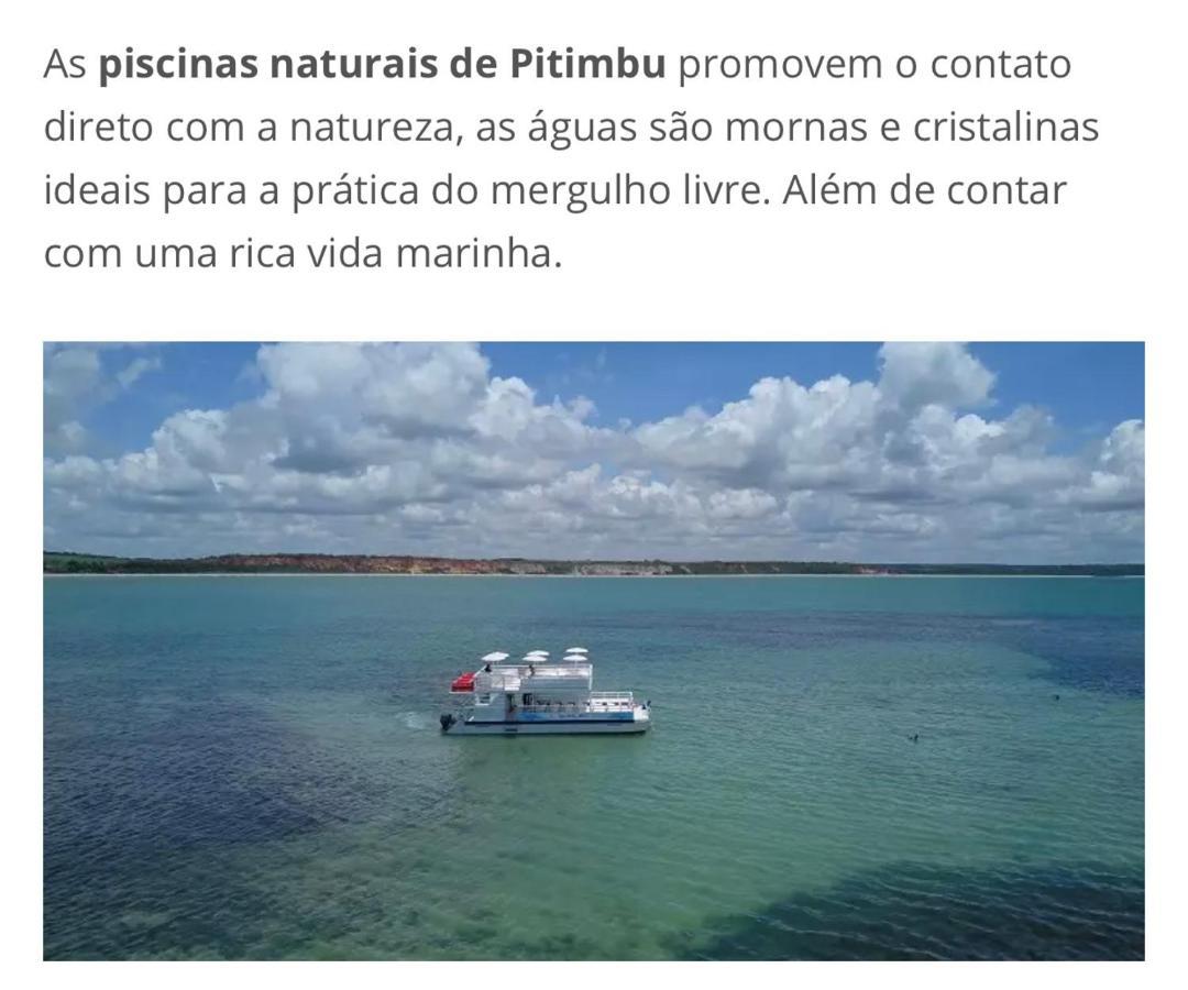 פיטימבו Casa De Praia Pitimbu מראה חיצוני תמונה